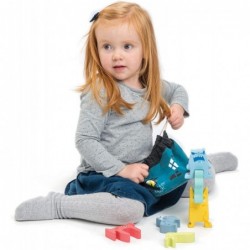 Monster Stacker - Wooden Monster Block Stacking Game $48.60 Early Development & Activity Toys