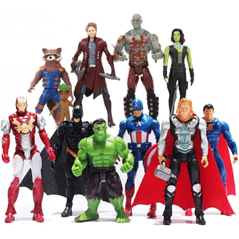 11pcs Superheroes Action Figures Toys Set $76.34 Action Figures