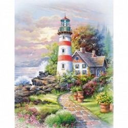 Puzzles - Signal Point - 500 Piece Jigsaw Puzzle - Large 18 Inches by 23.5 Inches Puzzle - Made in USA - Unique Cut Interlock...