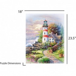 Puzzles - Signal Point - 500 Piece Jigsaw Puzzle - Large 18 Inches by 23.5 Inches Puzzle - Made in USA - Unique Cut Interlock...