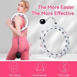 Weighted Hula Infinity Hoops Smart Plus Size for Adults Weight Loss Women Workout Equipment Fitness Pilates Ring Ab Waist Tra...