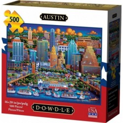 Dowdle Jigsaw Puzzle - Austin - 500 Piece $45.73 Jigsaw Puzzles