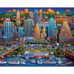 Dowdle Jigsaw Puzzle - Austin - 500 Piece $45.73 Jigsaw Puzzles