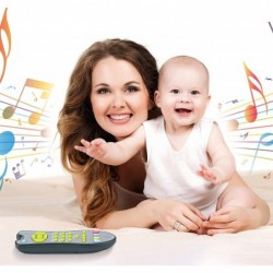 2 Pieces TV Remote Control Toys with Light and Sound Musical Early Educational Remote Toy Preschool Leaning Toy for Home Kind...