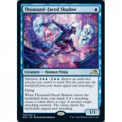 Magic: the Gathering - Thousand-Faced Shadow (086) - Kamigawa: Neon Dynasty $12.03 Trading Cards & Accessories