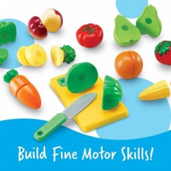 Pretend & Play Fruit Cutting Fruits and Veggies Toy Kids Play Food Plastic Fruit & Veggies Kitchen Toy Ages 3+ $34.14 Toy Kit...