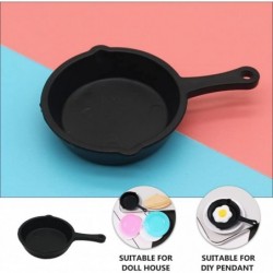 10pcs Dollhouse Miniature Cookware Miniature Frying Pan Dollhouse Kitchen Utensils Model Kids Kitchen Playset Kids Pretend Pl...