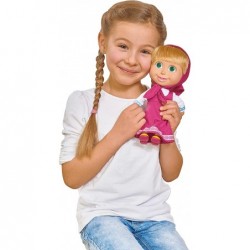 Masha and The Bear 109306372 Doll-23cm Nylon/A 23cm Soft Bodied Masha Doll Multi 9 inches $28.02 Dolls