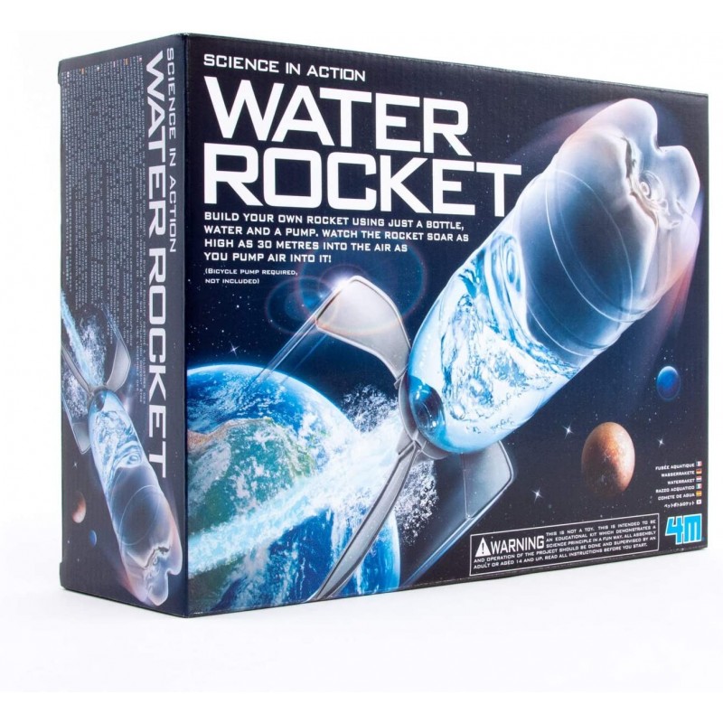 Water Rocket Kit DIY Science Space Stem Toys For Boys & Girls Ages 8+ $29.81 Play Figure Playsets