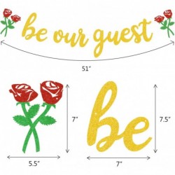 Be Our Guest Banner Beauty And The Beast Party Supplies Reception Banner Bachelorete Party Engagement Party Decorations $16.2...