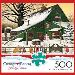 - Charles Wysocki - Cocoa Break at The Copperfields - 500 Piece Jigsaw Puzzle Multi 21.25"L X 15"W $28.96 Jigsaw Puzzles