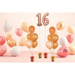 Metallic Balloon Weights Birthday Party Favors Novelty and Gag Gifts 5.5" Inches 12-Pack (Gold) $29.84 Gags & Practical Joke ...