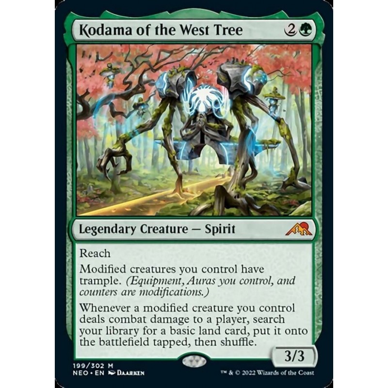 Magic: the Gathering - Kodama of The West Tree (199) - Kamigawa: Neon Dynasty $16.67 Trading Cards & Accessories