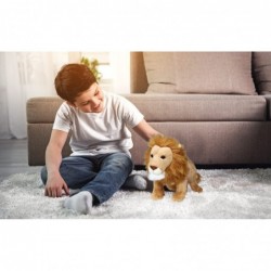 Lion Stuffed Animal Lifelike Plush Toy 12 Inches Length $33.78 Stuffed Animals & Teddy Bears