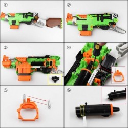 5KG Modification Upgrade Spring Sets for Nerf Zombie Strike SlingFire $22.64 Toy Foam Blasters & Guns