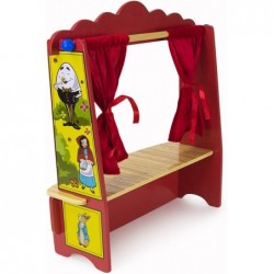 Wooden Tabletop Puppet Theater - Easy Assembly! $113.87 Puppet Theaters