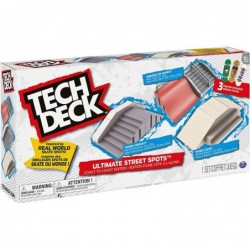 TECH DECK Ultimate Street Spots Pack with 3 Fully Assembled Exclusive Boards Toys Coast to Coast Edition $67.96 Finger Toys