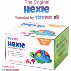 Fine Motor Skills Toys for 2 Year Old - Hexie Turtle Toy | Unique Gift for Toddler Sensory Toys for toddlers with Numbers and...