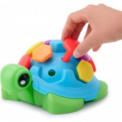 Fine Motor Skills Toys for 2 Year Old - Hexie Turtle Toy | Unique Gift for Toddler Sensory Toys for toddlers with Numbers and...