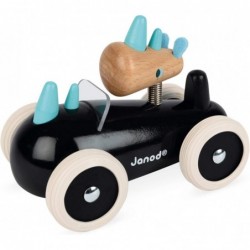 Spirit Wood Car Push Toy - Rony Rhino - Ages 18 Months+ - J04492 $50.70 Early Development & Activity Toys