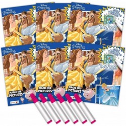 Disney Princess Imagine Ink Coloring Book 6-Pack Party Supplies 30220-TG $15.72 Kids' Drawing & Writing Boards