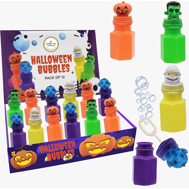 Halloween Bubbles Halloween Accessory Halloween Party Favor 2.75" Pack of 12 $16.78 Kids' Party Favor Sets