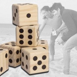 Giant Wooden Dice $62.65 Game Accessories