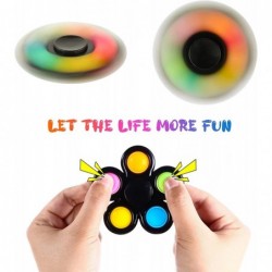 Effacera Fidget Spinners Toys 6 Pack Easter Egg Filler Party Favors for Kids Push Bubble Spinners Pop Bulk Fidget Packs Simpl...