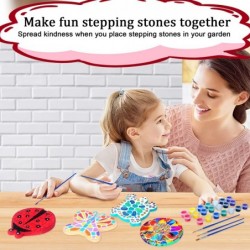 Stepping Stones 5 Piece Set Kids Crafts Crafts for Kids ages4-8-Crafts for Boys Girls 8-12 Years Old Outdoor Toys Birthday Gi...