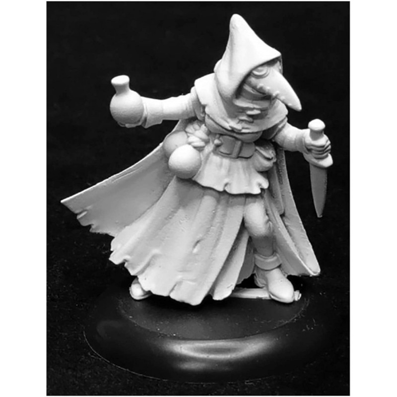 Dungeon Dwellers Sister Hazel Plague Doctor 07017 Unpainted Metal Mini $18.75 Miniature Novelty Toys