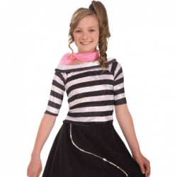 Forum Child 50's Sock Hop Top Small Black/White $32.86 Kids' Costumes