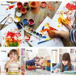 3 Pieces Kids Art Smocks Waterproof Art Apron Artist Painting Aprons for Kids Children Boy Kids Aprons for Girls Toddler Art ...