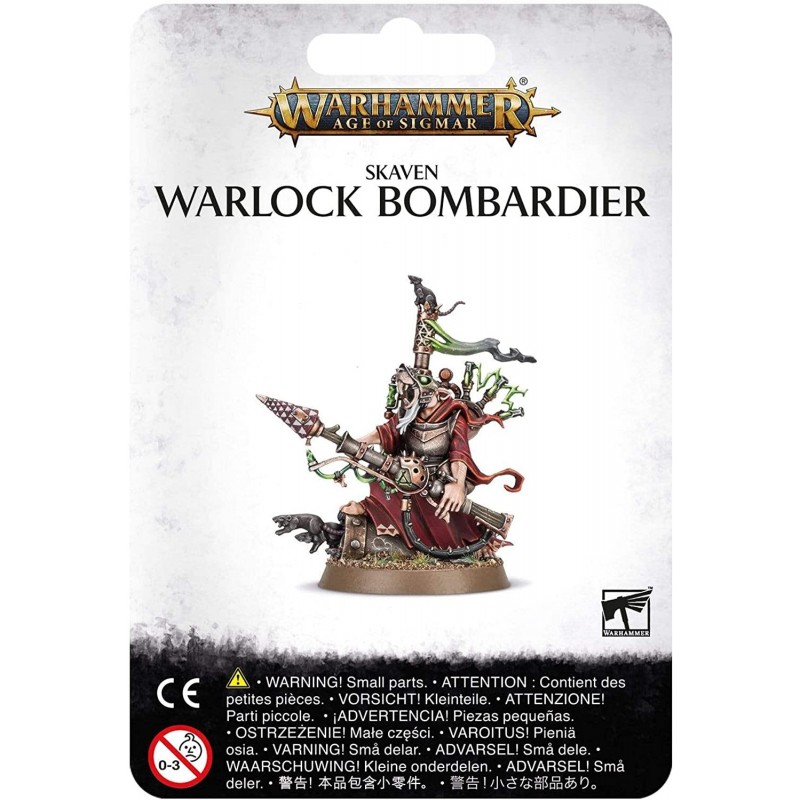 Warhammer AoS - Skaven Warlock Bombardier $45.02 Board Games