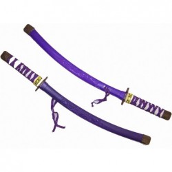 2 Purple Color 24 Inch Plastic Dragon Ninja Toy Play Swords $21.16 Kids' Dress-Up Accessories