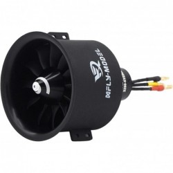 Xfly 80mm EDF 12 Blades Ducted Fan with 3280 RC Brushless Moto KV2200 Thrust 3400g for 6S Jet Airplane Aircraft $111.77 Remot...