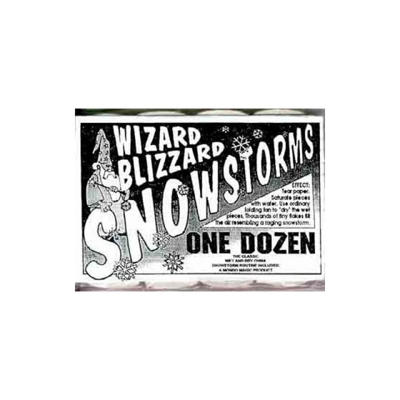 Wizard Blizzard Snowstorm Magic Trick $32.24 Magic Kits & Accessories