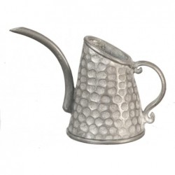 Dollhouse Hammered Metal Watering Can Miniature Accessory $19.75 Dollhouse Accessories