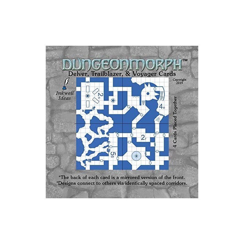 DungeonMorph Delver Trailblazer & Voyager Cards $32.40 Board Games