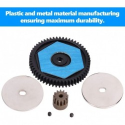 RC Car Spur Gear Metal 56T Spur Gear and 12T Motor Gear RC Replacement Spare Upgrade Parts Accessories for Axial SCX10 RC Car...