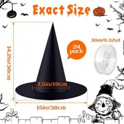 Halloween Costume Witch Hat- Black Hanging Witch Hat Decoration Witch Costume Accessories for Halloween Carnival Party $32.35...