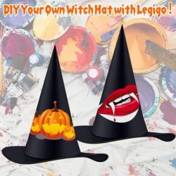 Halloween Costume Witch Hat- Black Hanging Witch Hat Decoration Witch Costume Accessories for Halloween Carnival Party $32.35...