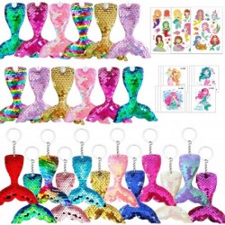 Mermaid Party Favors for Girls Birthday Party Supplies Mermaid Tail Keychains Goodie Bag Fillers Return Gifts $14.89 Kids' Pa...