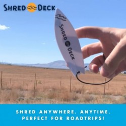 Shred Deck Finger Surfboard | Toy Finger Surf Board | Surf The Wind | Mini Surfboard for Kids Teens Adults | Surf Anywhere An...