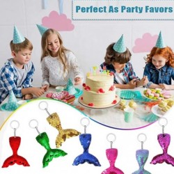 Mermaid Party Favors for Girls Birthday Party Supplies Mermaid Tail Keychains Goodie Bag Fillers Return Gifts $14.89 Kids' Pa...