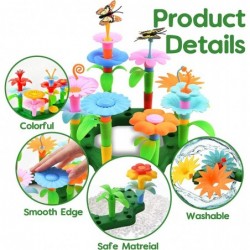 Flower Garden Building Toys for Girls Ideal Christmas & Birthday Gifts for 3 4 5 6 7 Year Old Kids Stacking Game for Toddlers...