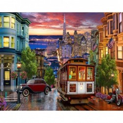 San Francisco Trolley Jigsaw Puzzle 1000 Puzzle $30.32 Jigsaw Puzzles