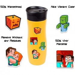 100 PCS Minecra_ft Stickers for Water Bottles Stickers for Kids Cute Stickers for Laptop Phone Stickers for Adults Vinyl Stic...