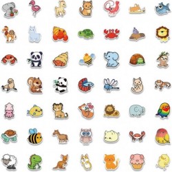 100pcs Cartoon Animals Stickers for Kids Water Bottles Cute Vinyl Decals for Laptop Scrapbook Phone Luggage Notebook Pad Bike...