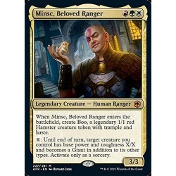 Magic: the Gathering - Minsc Beloved Ranger (227) - Foil - Adventures in The Forgotten Realms $14.63 Trading Cards & Accessories