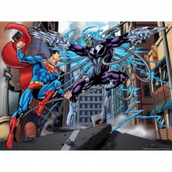 DC Comic SM32522 Superman vs Electro Puzzle 3D Effect Jigsaw Multicolour $47.82 3-D Puzzles